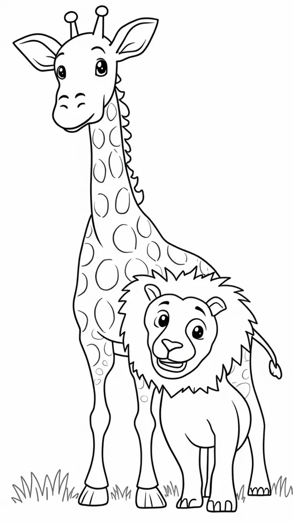 coloriages imprimables zoo animaux